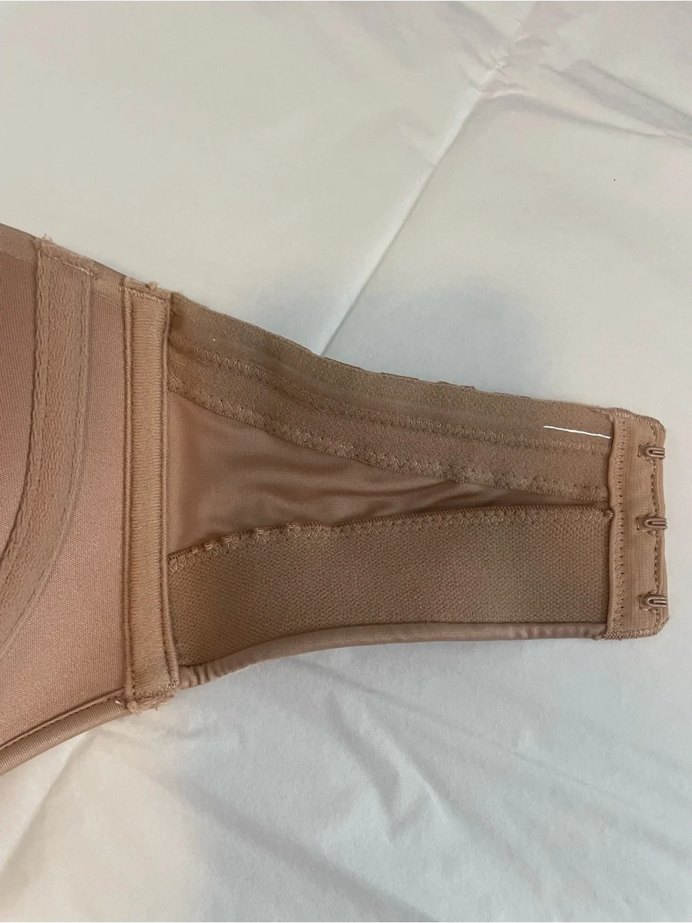 New Victoria's Secret bombshell Strapless Push-Up Bandeau in Nude 34DD